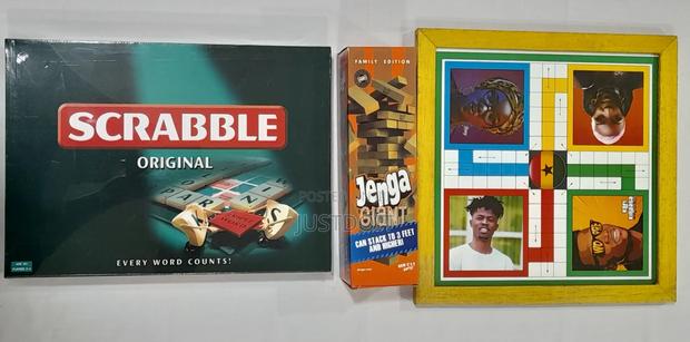 Scrabble + Jenga + Ludo · Photo 1
