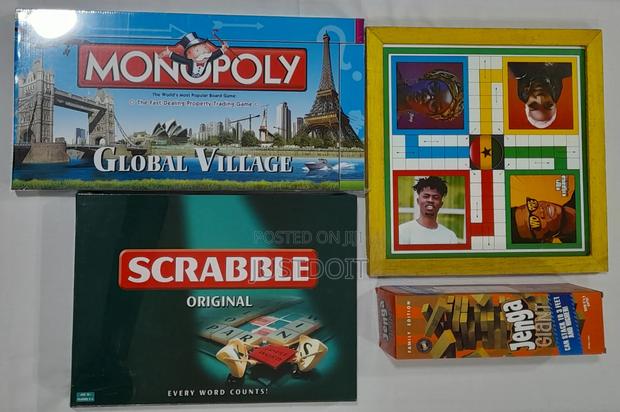 Monopoly + Scrabble + Ludo + Jenga · Photo 1