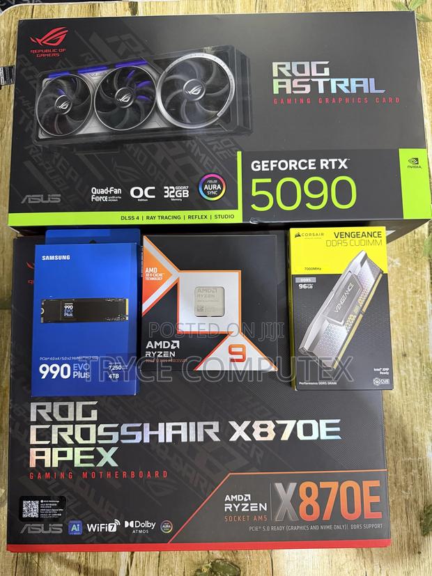 Amd Ryzen 9 9950x3d ,Rtx 5090 32gb Combo Deals · Photo 1