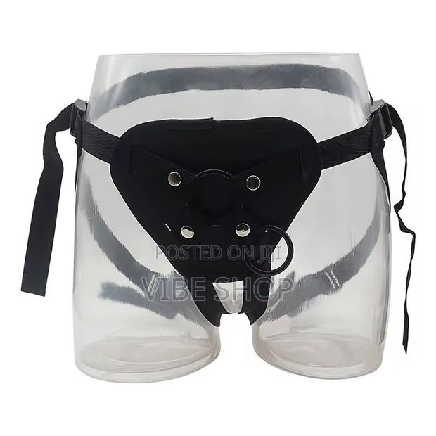 Premium Adjustable Strap-on Harness With Realistic Dildo (6", 7", 9") · Photo 7