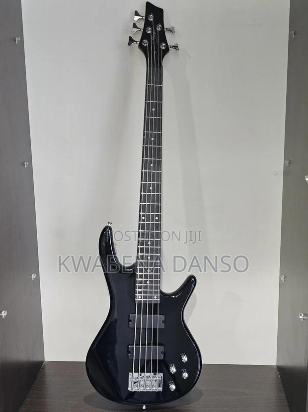 Smiger G-B3-5-Bk 5 Strings Passive Bass Guitar