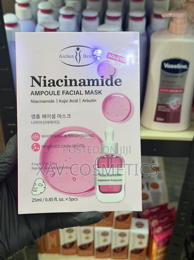 Facial Sheet Mask Niacinamide Ampoules (5pcs) · Photo 1
