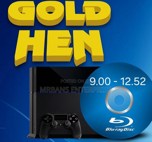 All-in-One Ps4 Jailbreak Disc With Auto Goldhen 9.00 to 12.52 · Photo 1