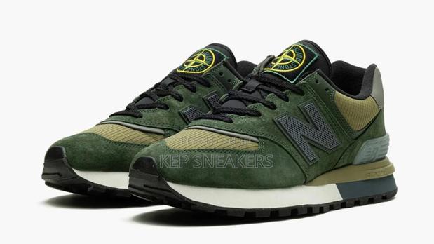 New Balance 574 Legacy "Stone Island Dark Green" · Photo 1