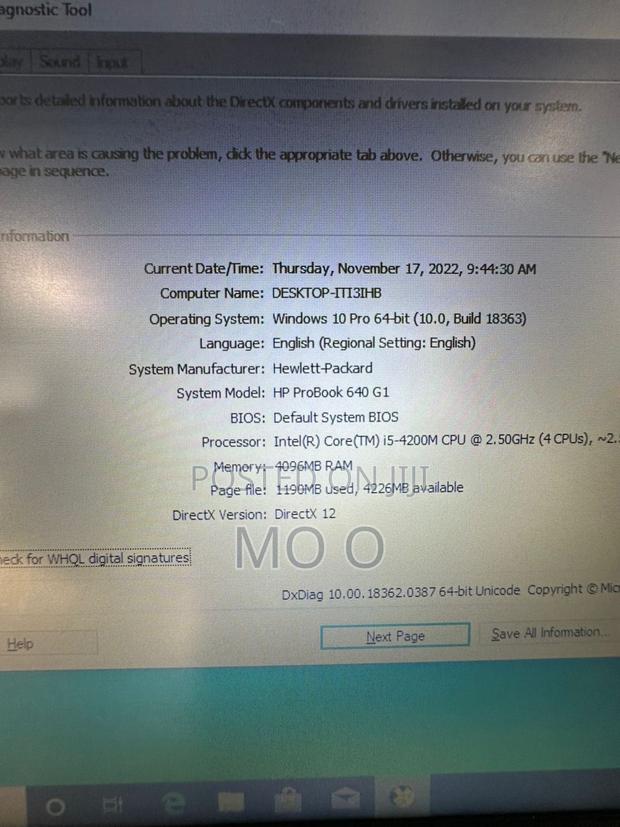 Laptop HP ProBook G1 248 8GB Intel Core i5 HDD 320GB · Photo 6