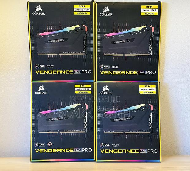 Corsair Vengeance RGB Pro 16gb Ddr4 Ram [3600mhz] · Photo 1