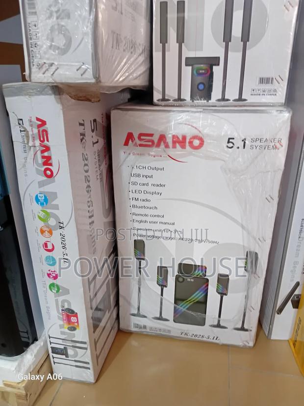 Premium Asano 5.1 Surround Sound Speakers · Photo 1