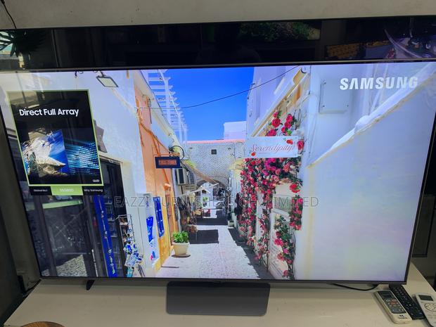 120hz Uhd HDR Satellite Slim 55 Inches Samsung Qled 55q80d Game TV · Photo 1