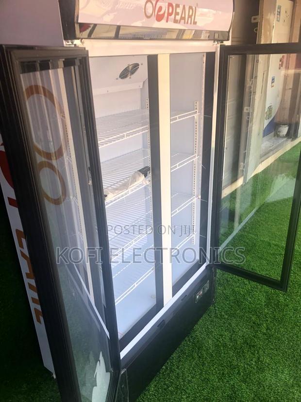 Pearl 436l Glass-Front Side-by-Side Fridge · Photo 1