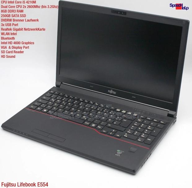Laptop Fujitsu Lifebook E556 8GB Intel Core i5 SSD 256GB · Photo 3