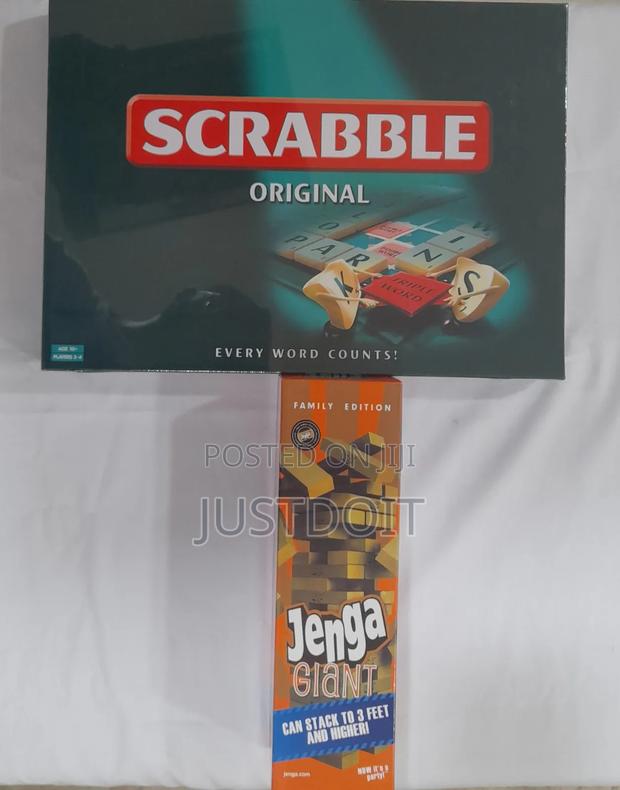 Scrabble + Jenga · Photo 1