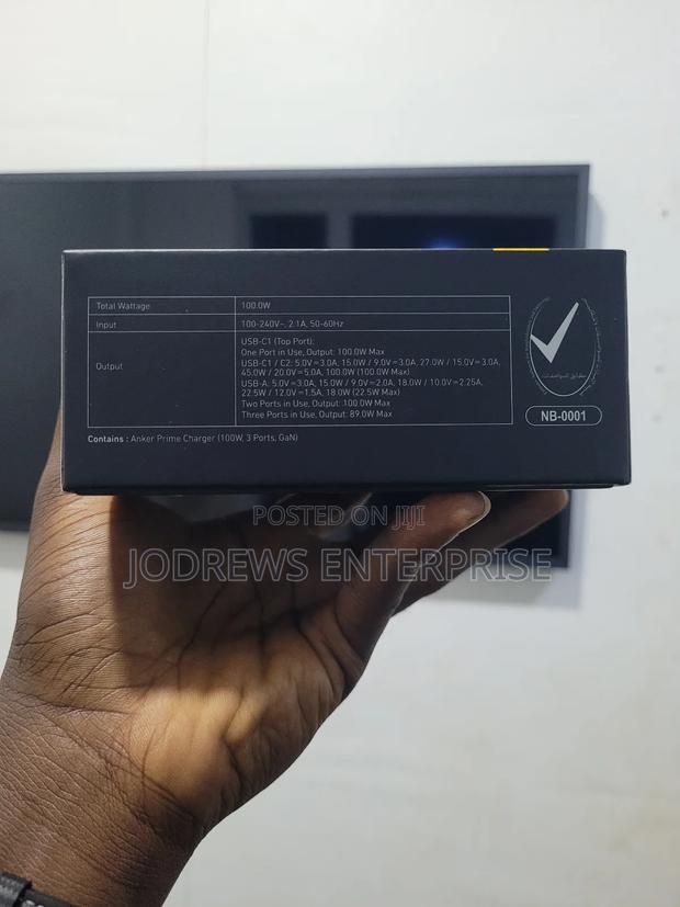 Anker Prime 100w Usb-c 3-port Gan Wall Charger For Phones And Laptops · Photo 2