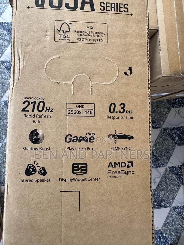 Asus Tuf 27", Qhd-2k, Fast Ips, 210hz, 0.3ms Gaming Monitor · Photo 2