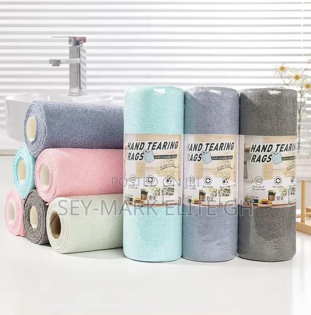 50pcs Multipurpose Reusable Microfiber Napkin · Photo 3