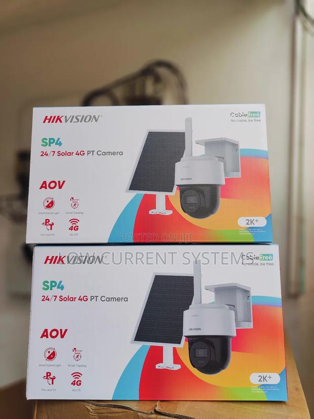 Hikvision Ds-2cfsp4/4g 4mp 24/7 Solar 4g Pt Camera · Photo 1