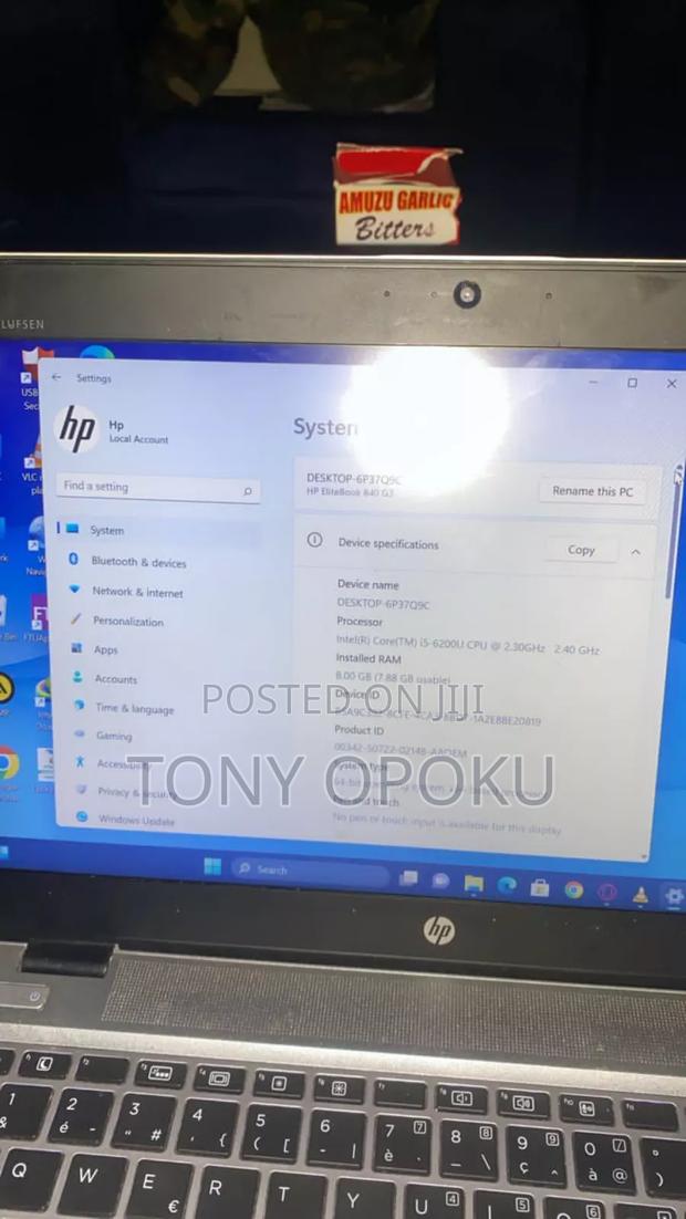 Laptop HP EliteBook 840 G3 8GB Intel Core i5 HDD+SSD 250GB · Photo 3