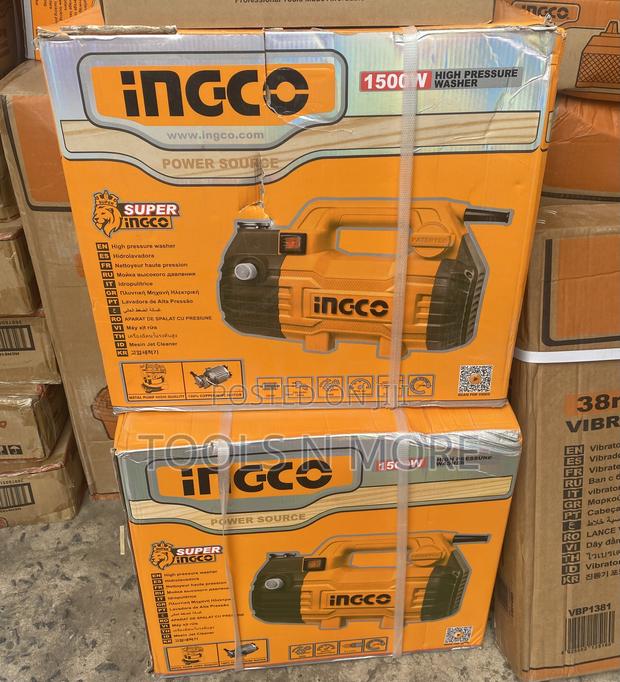 Ingco 1500w High Pressure Washer (Copper Wire Induction Motor) · Photo 1
