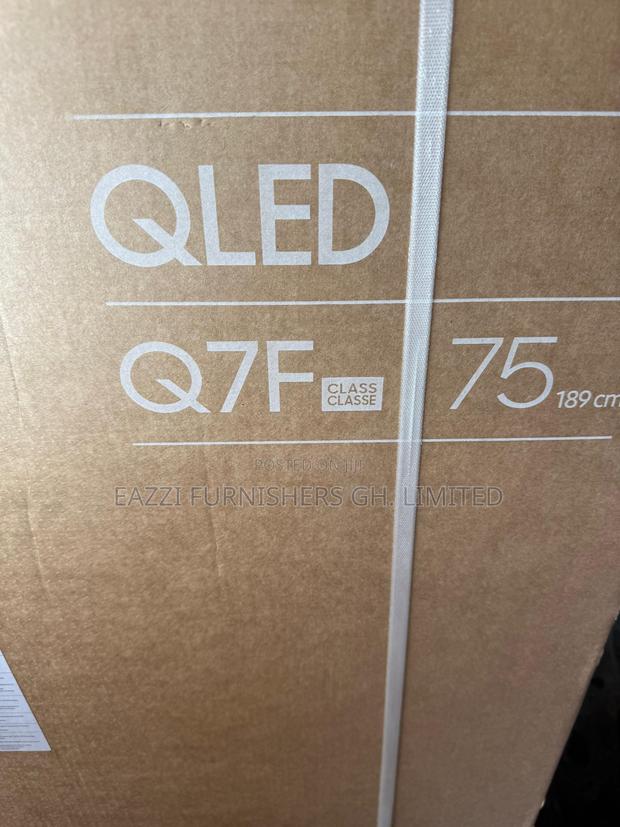 Q7f Samsung Qled 75 Inches Smart Uhd HDR Real Quantum Dot Vivid TV · Photo 1