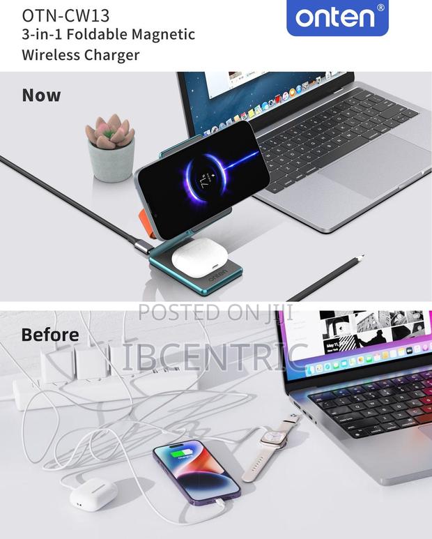 3in1 Foldable Magnetic Wireless Charger · Photo 2