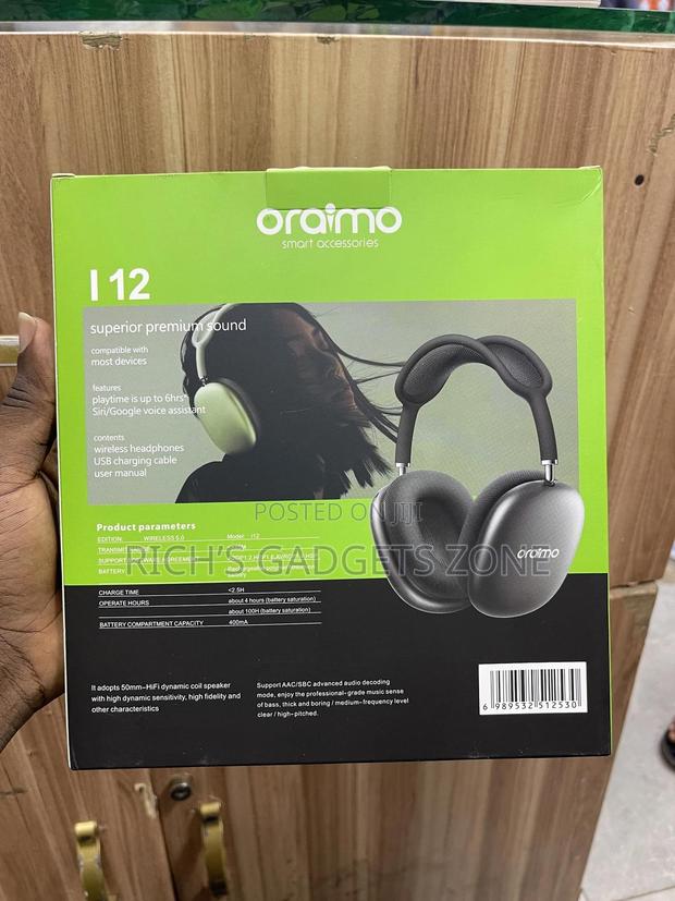🎧 Oraimo Booming Bass Wireless Headphone: Superior Premium Sound · Photo 2