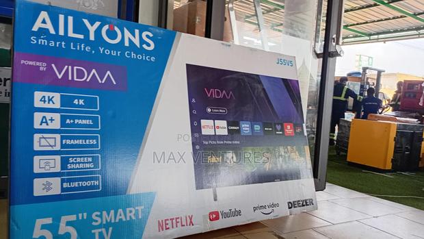 Deezer Ailyons 55inches Smart Android Gen Z Luxury 55 Inches Uhd · Photo 1