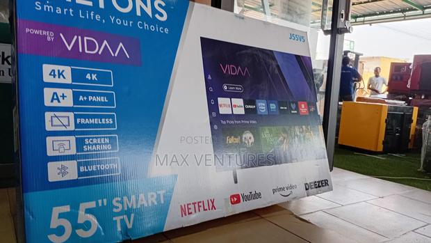 Ailyons 55" Tv Smart Vidaa Smart Android Bluetooth T2/S2 55" · Photo 1