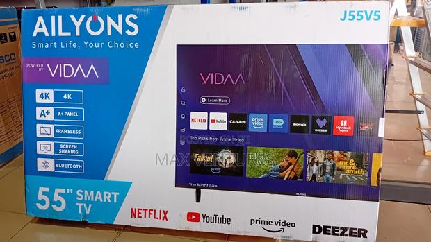 Ailyons 55" Tv Smart Vidaa Smart Android Bluetooth T2/S2 55" · Photo 2