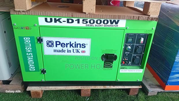 Perkins 15,000w Silent Diesel Generator Uk Standard · Photo 1