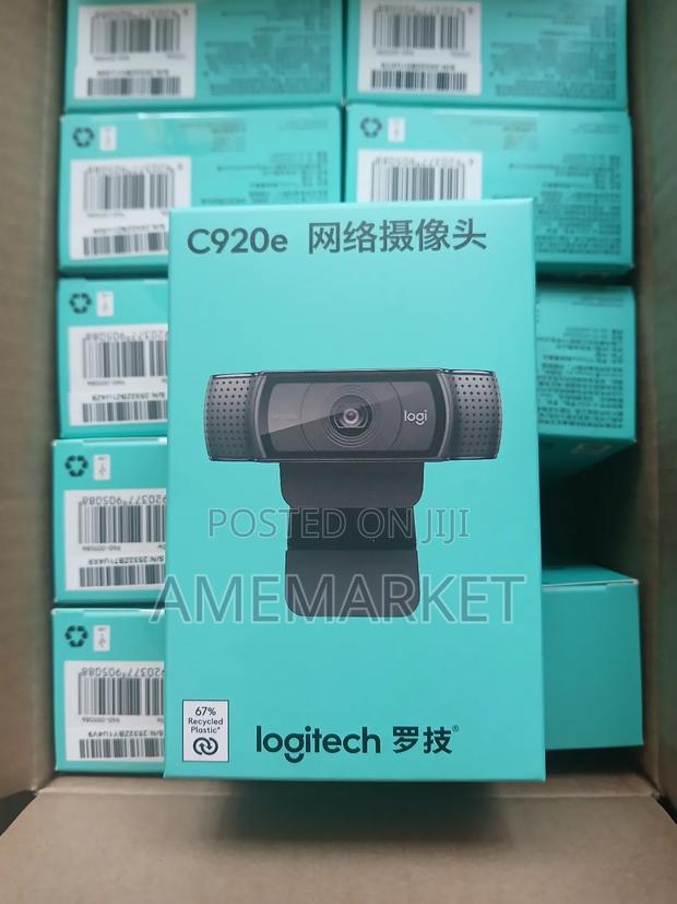 Logitech Hd 1080p Pro Webcam C920e For Computers Laptop · Photo 1