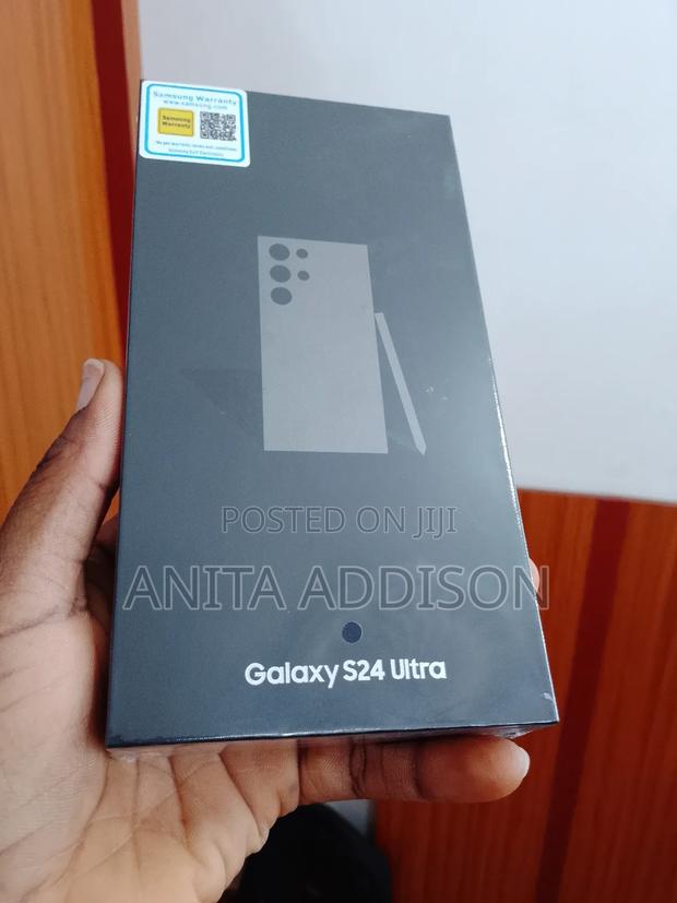 New Samsung Galaxy S24 Ultra 256 GB Black · Photo 1