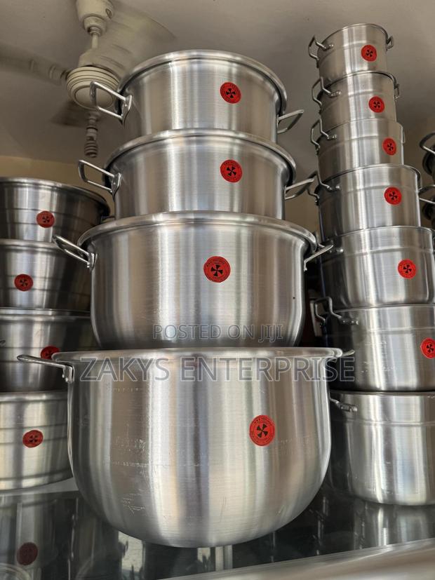 Jumbo Sizes Aluminum Commercial Pots · Photo 2