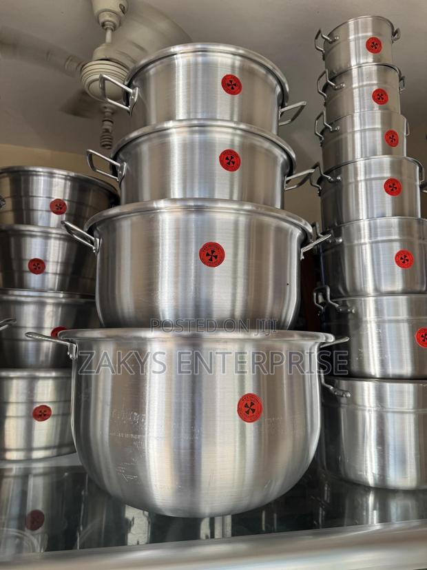 Jumbo Sizes Aluminum Commercial Pots · Photo 1