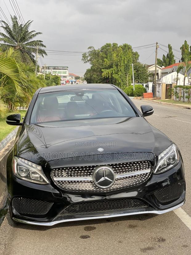 Mercedes-Benz C300 Base C300 AWD 4MATIC Sedan 2018 Black · Photo 2