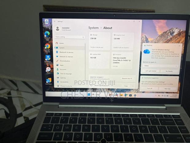 Laptop HP EliteBook 840 G8 16GB Intel Core I5 HDD+SSD 256GB · Photo 2