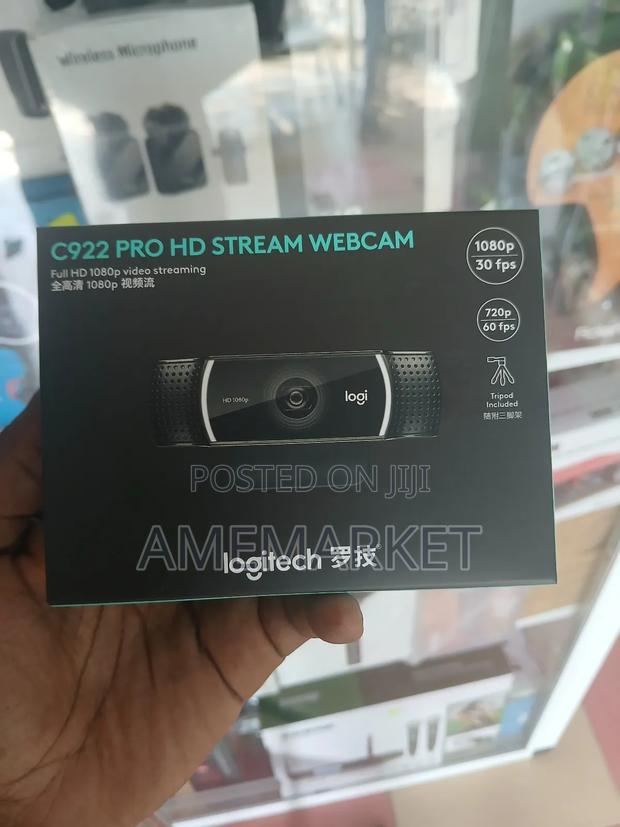 Logitech C922 Pro Webcam, 1080p Camera, Hd Video Streaming Recording · Photo 2