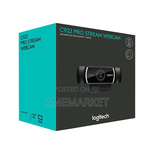 Logitech C922 Pro Webcam, 1080p Camera, Hd Video Streaming Recording · Photo 3
