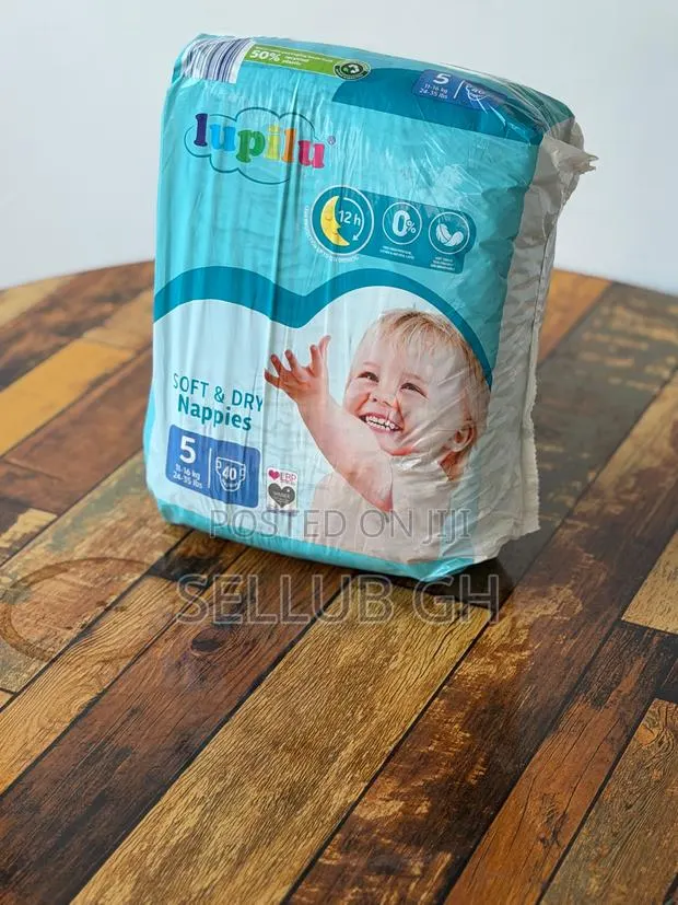 Lupilu Soft Dry Nappies Size 5 - 40 Pack (UK Imported) · Photo 3