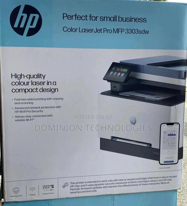 HP Color Lasrjet Pro MFP 3303sdw Printer / Print/Scan/Copy · Photo 1