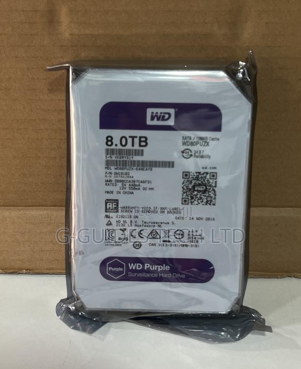 Western Digital (Wd) Purple 8tb Surveillance Hard Drive · Photo 3