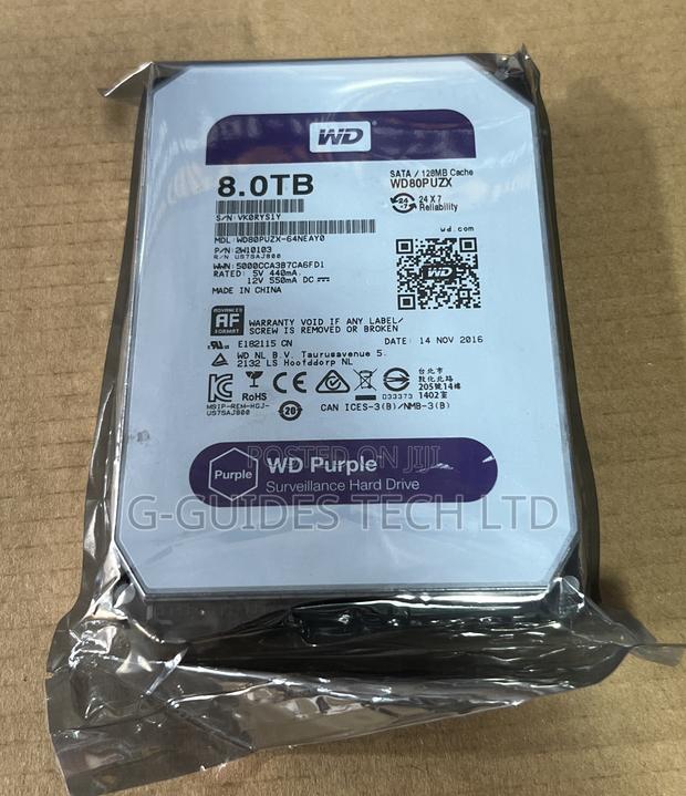 Western Digital (Wd) Purple 8tb Surveillance Hard Drive · Photo 2