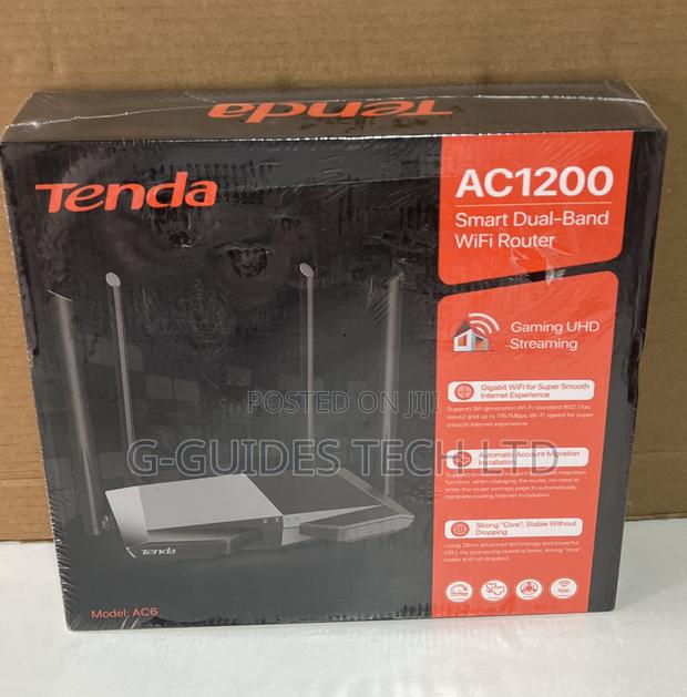 Tenda Ac1200 Smart Dual-Band Wifi Router Ac6 · Photo 4