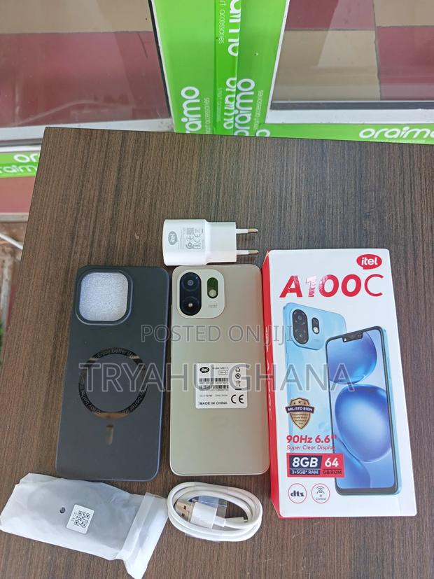 New Itel A100C 64 GB Gold · Photo 1