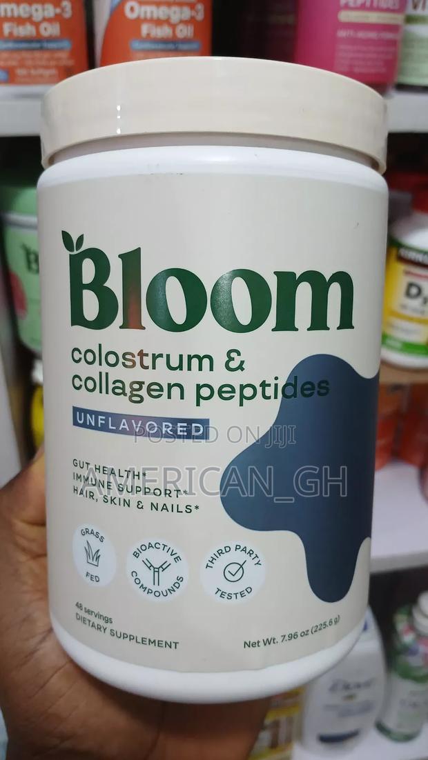 Bloom Colostrum and Collagen Peptides, 225.6g · Photo 1