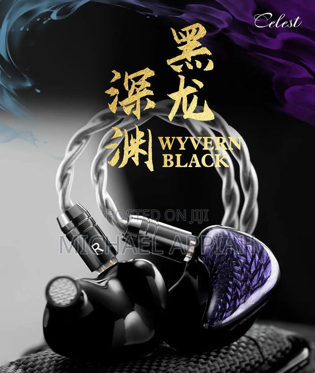 Kinera Celest Wyvern Black in-Ear Monitor (Iem) + Free Carry Case · Photo 1