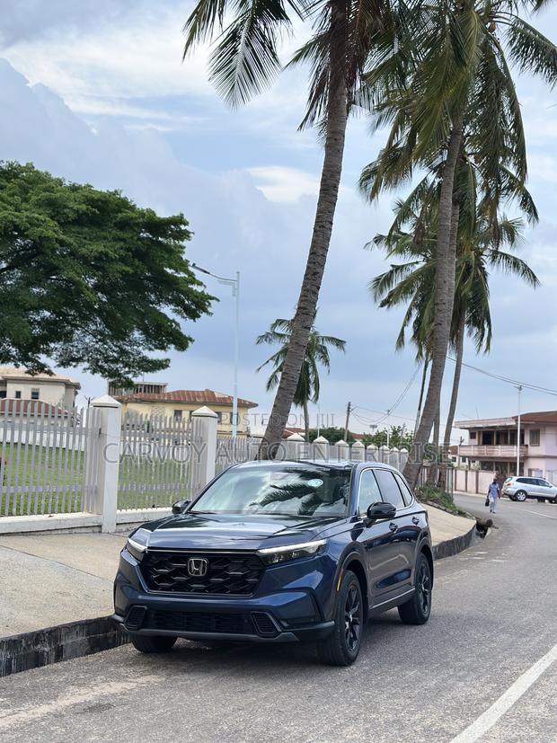 Honda CR-V EX-L AWD w/o BSI 2024 Blue · Photo 3