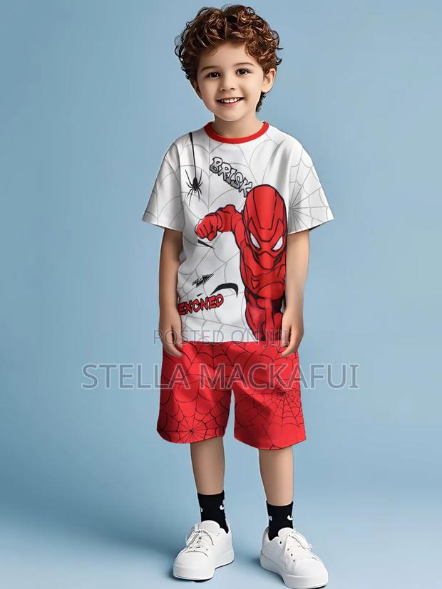Spiderman Shirt With Short for 7yrs, 8yrs Only · Photo 1