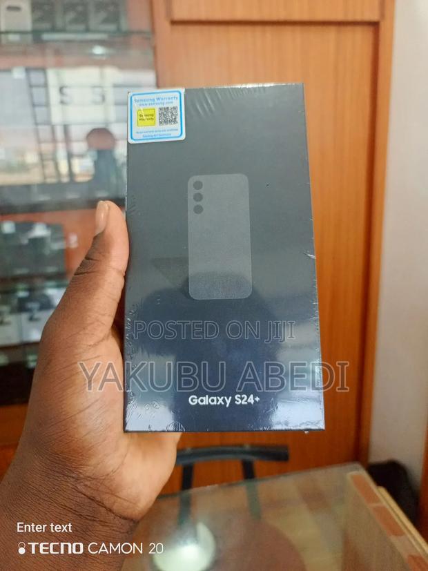 New Samsung Galaxy S24 Plus 256 GB Black · Photo 1