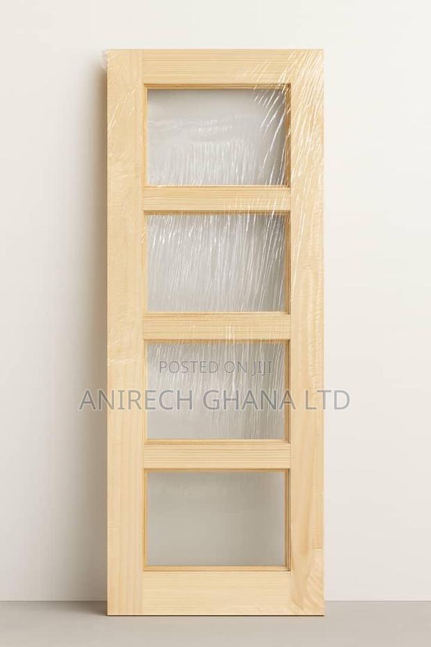 Internal Wooden Door, No Glass or Panels, With Glass 1000 · Photo 1