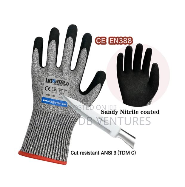 Hg Safety Anticut Gloves/ Cut Resistant Gloves/Cut 5 · Photo 3