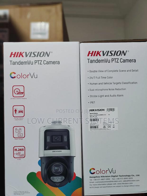Hikvision Ptz 25x 4mp + 4mp Ip Network Camera Ds-2se4c425mwg-e/14 · Photo 1